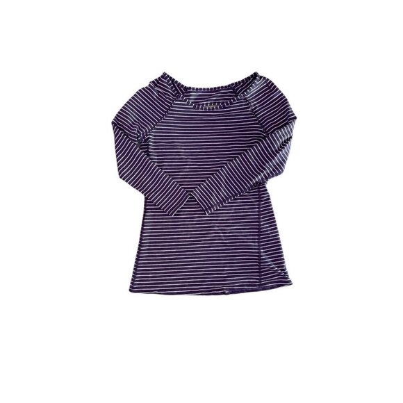 Lululemon 3/4 sleeve striped shirt size 2-4 - Picture 5 of 6